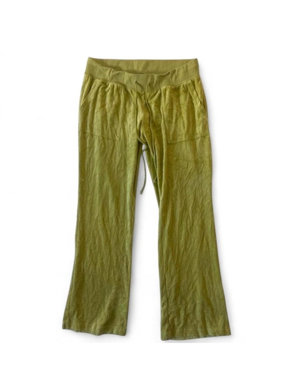 Vintage green juicy couture lowrise flare tracksuit pants